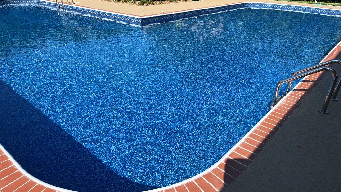 pool shown after pool service call